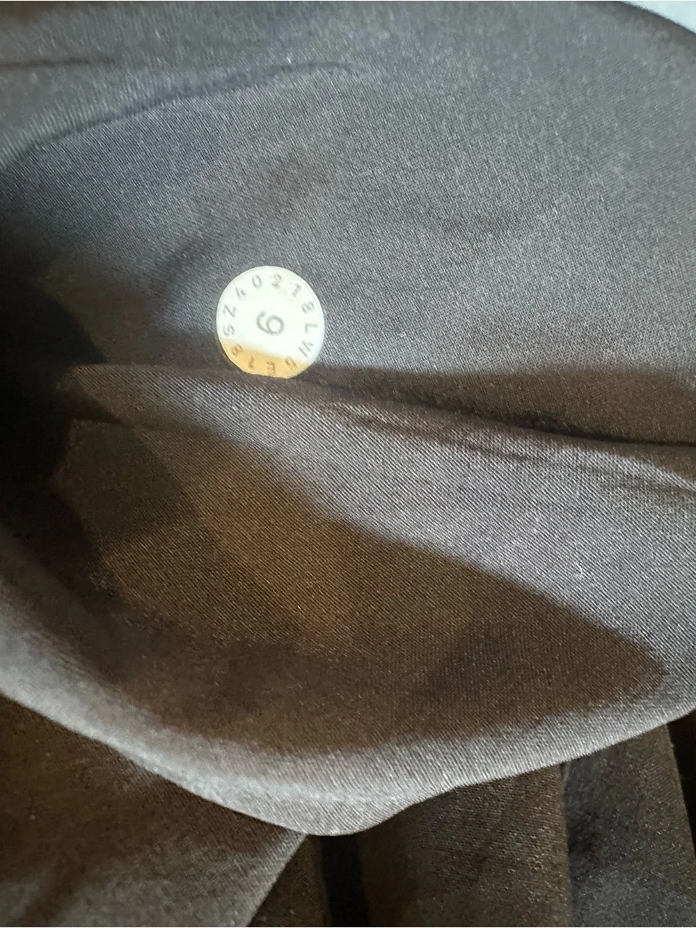 lululemon athletica Black Wide-Leg Tie-Waist Trousers